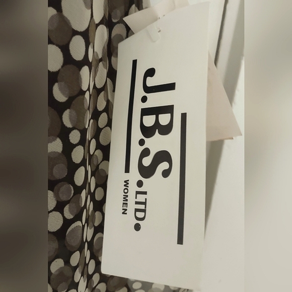 22W  Dress w/ Brown Mocha Dots Design  JBS - Picture 15 of 16